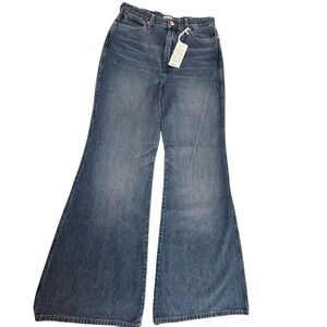 Wrangler Wanderer 622 High Rise Flare Blue Jeans NWT Womens Size 30 X 32